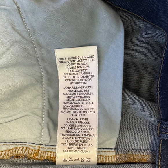 NWOT Frame Le Garcon Straight-leg Mid-rise Dublin Blue Jeans, Women's Size 27 - Picture 10 of 13